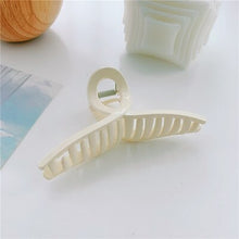 Load image into Gallery viewer, 1Pc Korean Solid Hair Claws Clip Elegant Geometric Hair Clips Hairpins Barrette Headwear for Women Girls Hair Accessories Gifts