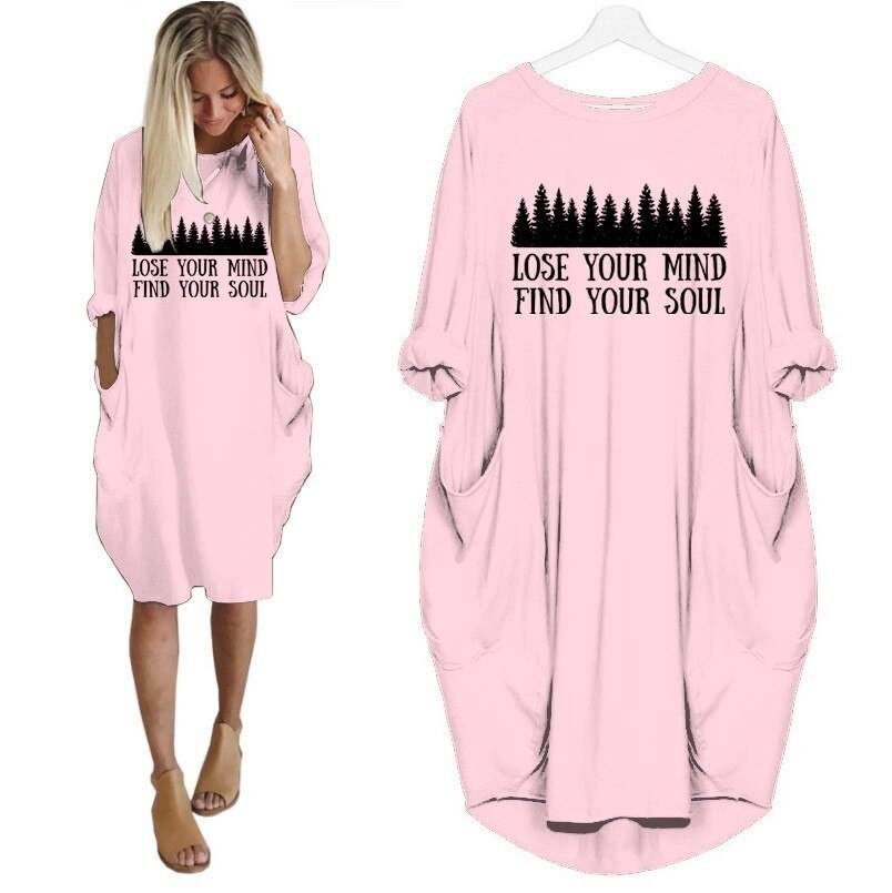 funninessgames Women Off The Shoulder New T-Shirt For Women Funny Letter Print Find Your Soul  Tshirt Plus Size Tops Graphic Tees
