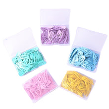 Load image into Gallery viewer, 50pcs/box Candy Color Baby Girls Hair Clips 3cm BB Barrettes Hairpins Metal Women Alligator Clip Fashion Styling Accessories